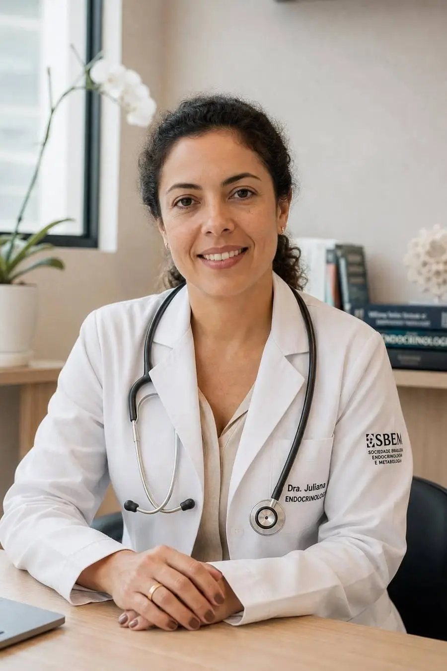 Retrato — Dra. Marina Albuquerque, Endocrinologia